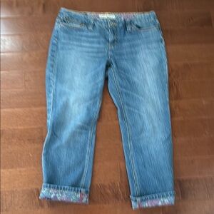 Tommy Hilfiger Cropped Blue Denim Jeans